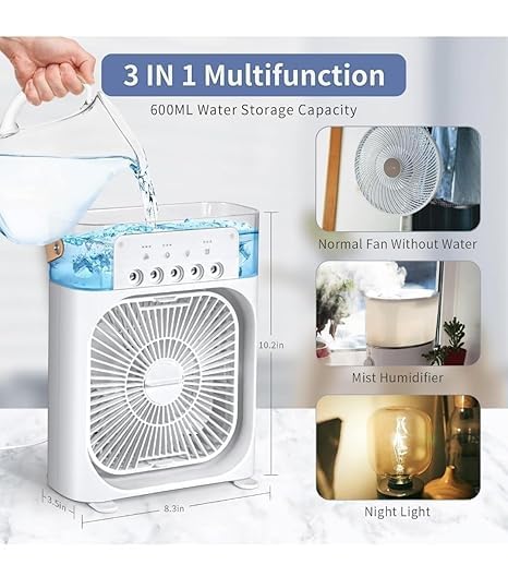 FrostoWave™ Arctic Air 3-in-1 Mini Cooler